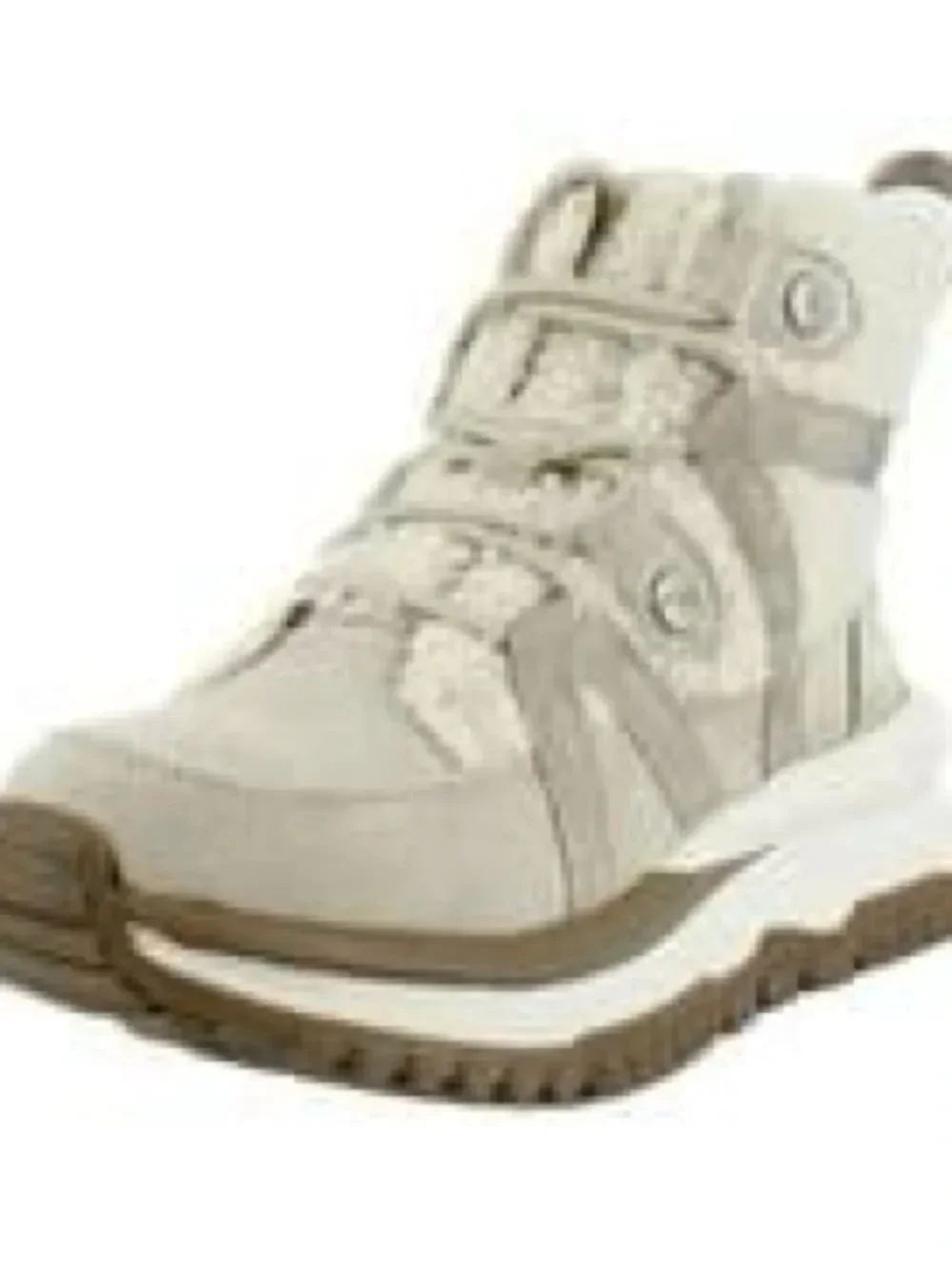 Blowfish Malibu Linx Size 7 Sand Suede & Sherpa-Lined Women’s Hiking Boots